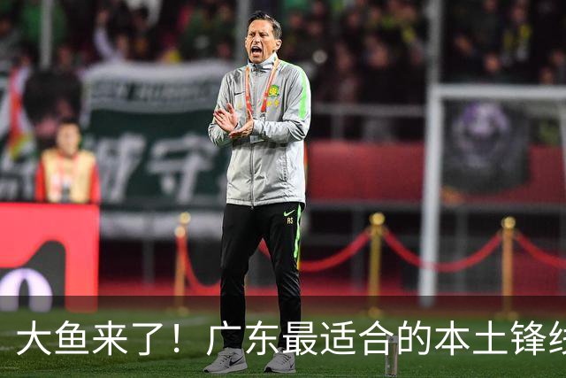 大鱼来了！广东最适合的本土锋线曝光，朱芳雨可能完成“2换1”？